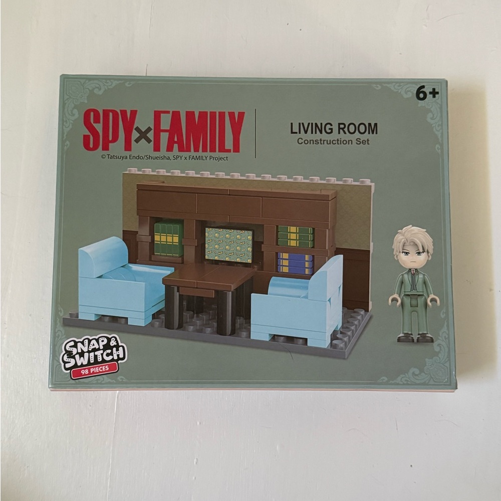 Spy x Family Living Room Construction Set